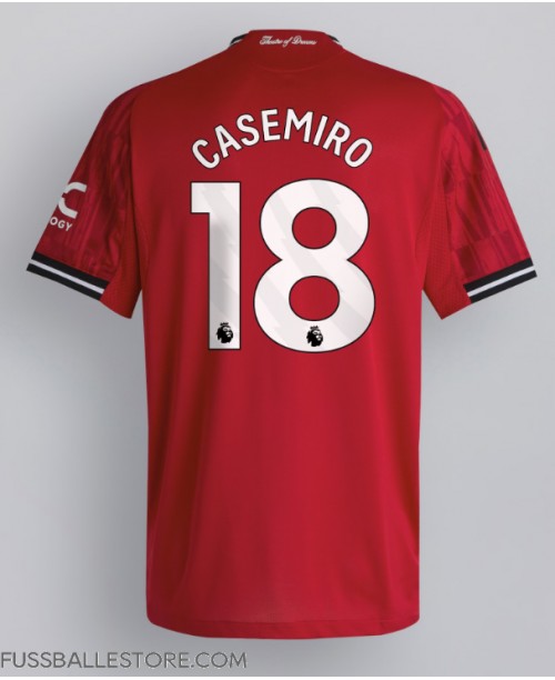 Günstige Manchester United Casemiro #18 Heimtrikot 2025-26 Kurzarm Günstige Manchester United Casemiro #18 Heimtrikot 2025-26 Kurzarm